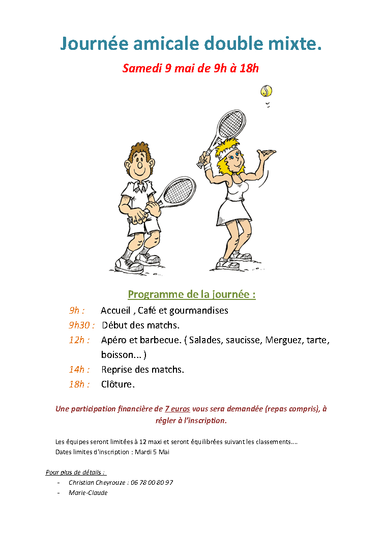 Tarif rencontre et racine 2016